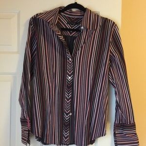 Beautiful striped blouse from The Limited